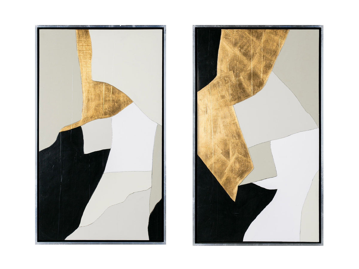 Shapes Modern Painting Set of 2
