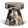 Marlow Modern Faux Marble End Table Set