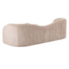Calico Contemporary Beige Weave Fabric 3-Seat Sofa