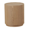 Quillen Modern Natural Ash Round End Table