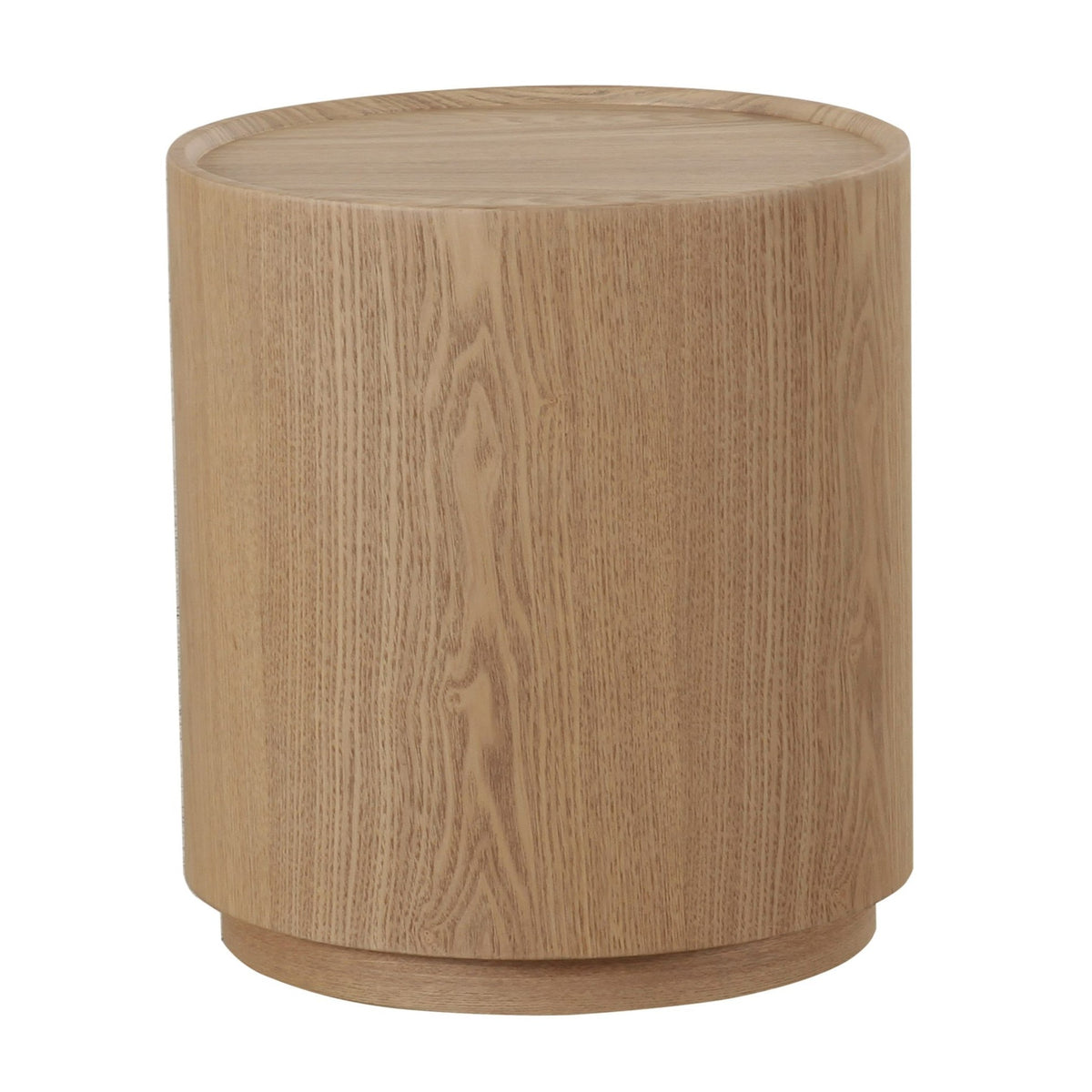 Quillen Modern Natural Ash Round End Table