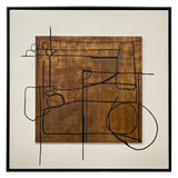 Nervo Modern 71" x 71" Painting
