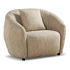 Belinda Modern Beige Fabric Accent Chair