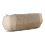 Belinda Modern Beige Fabric 3-Seat Sofa