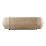 Belinda Modern Beige Fabric 4-Seat Sofa