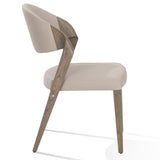 Arlo Mid-Century Beige & Grey Ash Dining Chair (Set of 2)