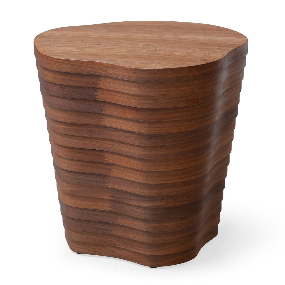 Nouveau Austin Modern Walnut End Table