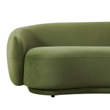 Andrew Modern Green Fabric Sofa