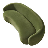Andrew Modern Green Fabric Sofa