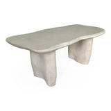 Nouveau Slone Modern Beige Concrete Dining Table