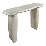 Nouveau Slone Modern Beige Concrete Console Table