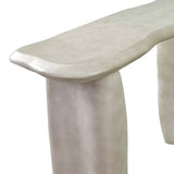 Nouveau Slone Modern Beige Concrete Console Table