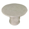 Nouveau Sosso Modern Beige Round Concrete Dining Table