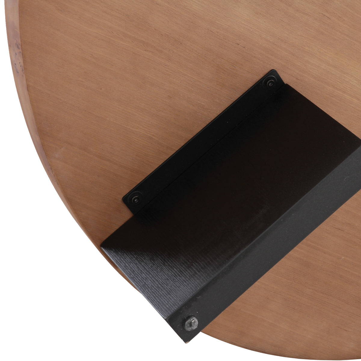 Nouveau Reza Modern Burl + Black Nesting Coffee Table Set