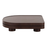 Nouveau Pastel Modern Walnut Coffee Table