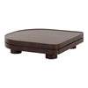 Nouveau Pastel Modern Walnut Coffee Table