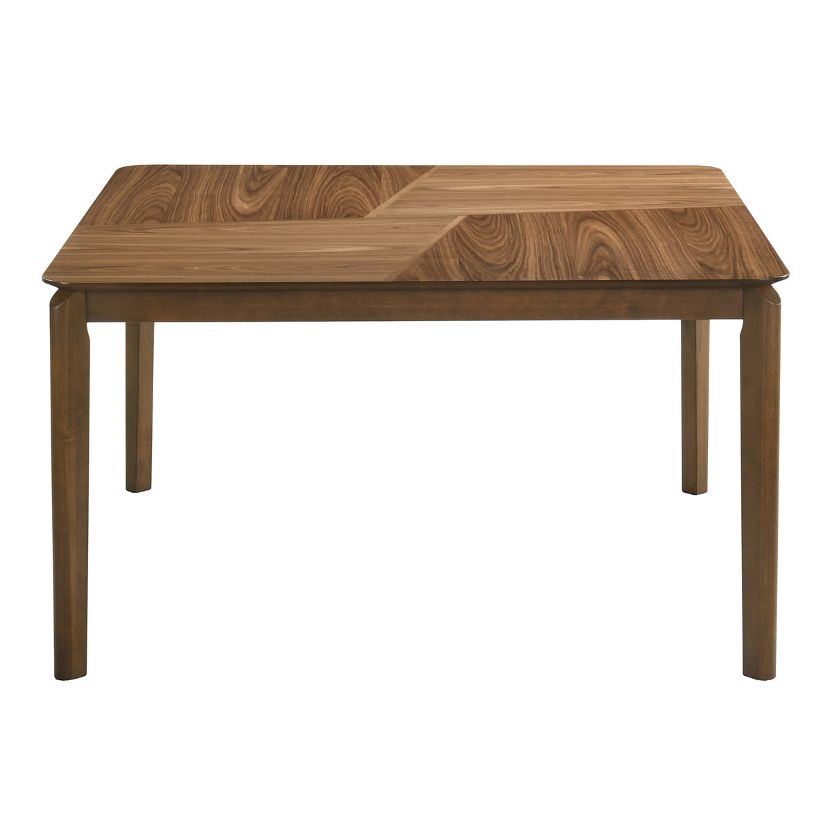 Nouveau Winston Modern Walnut Square Dining Table