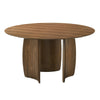 Nouveau Titus Modern Walnut Round Dining Table