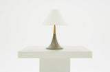 Nunez Modern Concrete & Oak Table Lamp