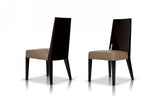 Noble Modern Dark Brown Veneer Chair
