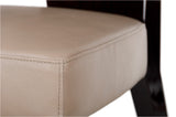 Noble Modern Dark Brown Veneer Chair
