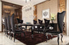 Sovereign Transitional Black Fabric Chair (Set of 2)