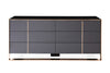 Cartier Modern Black & Rosegold Bedroom Set