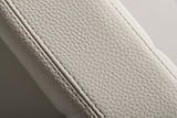 Craig Modern White Bonded Leather Office Chair