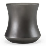 Airdrie Modern Antique Grey End Table