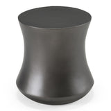 Airdrie Modern Antique Grey End Table