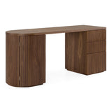 Albrite Modern Walnut Desk