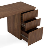 Albrite Modern Walnut Desk