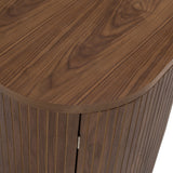 Albrite Modern Walnut Desk
