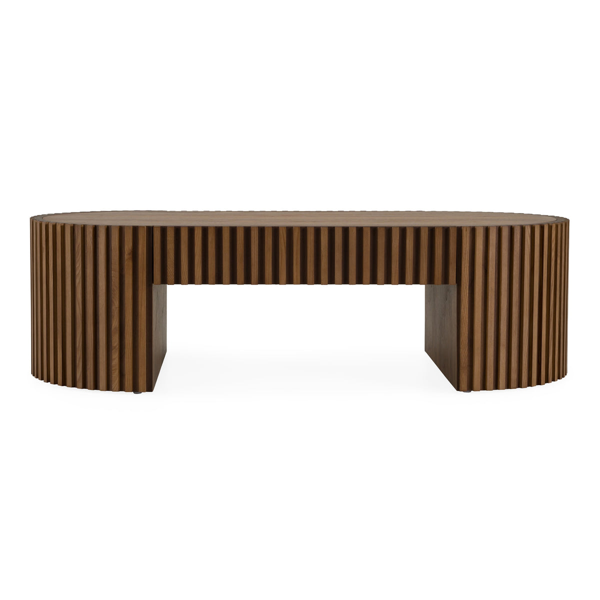 Albrite Modern Walnut Coffee Table