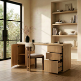 Albrite Modern Natural Ash Desk
