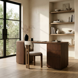 Albrite Modern Walnut Desk