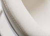Allie Contemporary White Leatherette Dining Chair