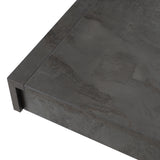 Amsterdam Modern Grey Volcano & Eucalyptus Oak Dining Table
