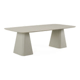 Anchor Outdoor Grey Olefin + Stone 7-Piece Dining Set