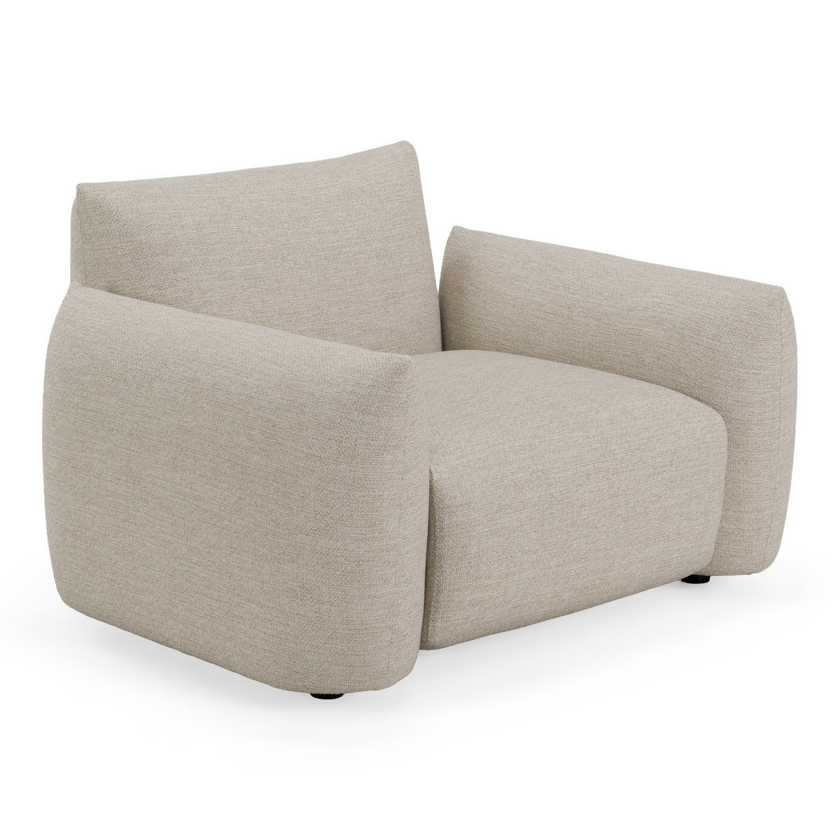 Anchor Outdoor Grey Olefin Fabric Chair