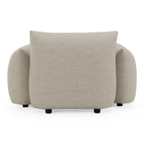 Anchor Outdoor Grey Olefin Fabric Chair