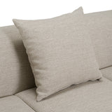 Anchor Outdoor Grey Olefin Fabric Sofa