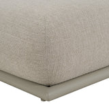 Anchor Outdoor Grey Olefin Fabric Chaise
