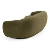 Andrew Modern Green Fabric Sofa