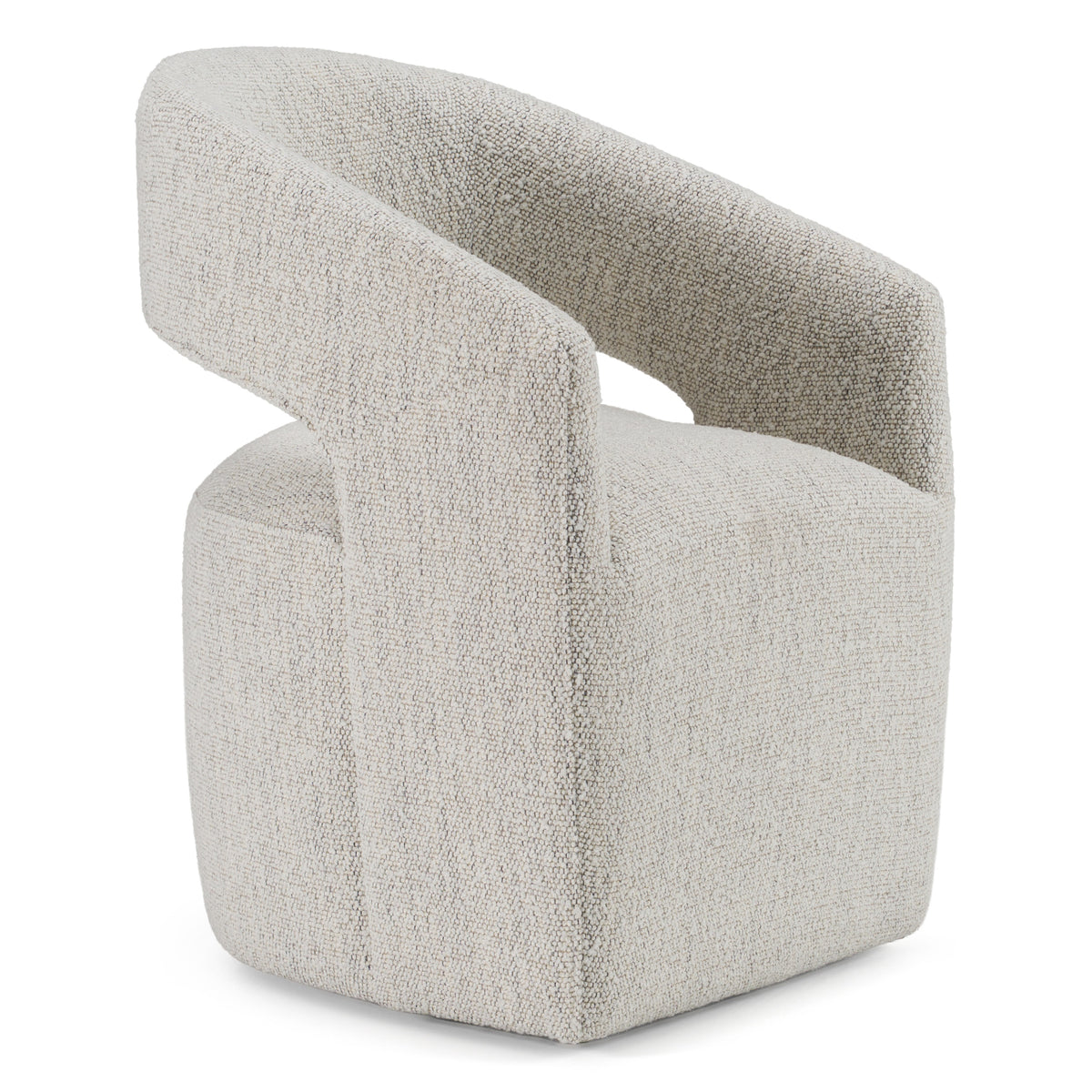 Angie Modern Beige Fabric Dining Chair