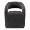 Angie Modern Dark Grey Fabric Dining Chair