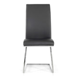 Angora Modern Grey Dining Chair (Set of 2)