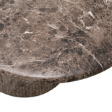 Ararat Modern Faux Marble Concrete Coffee Table