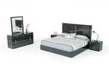 Ari Italian Modern Grey Dresser