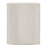 Asus Italian Modern White Washed Oak Nightstand